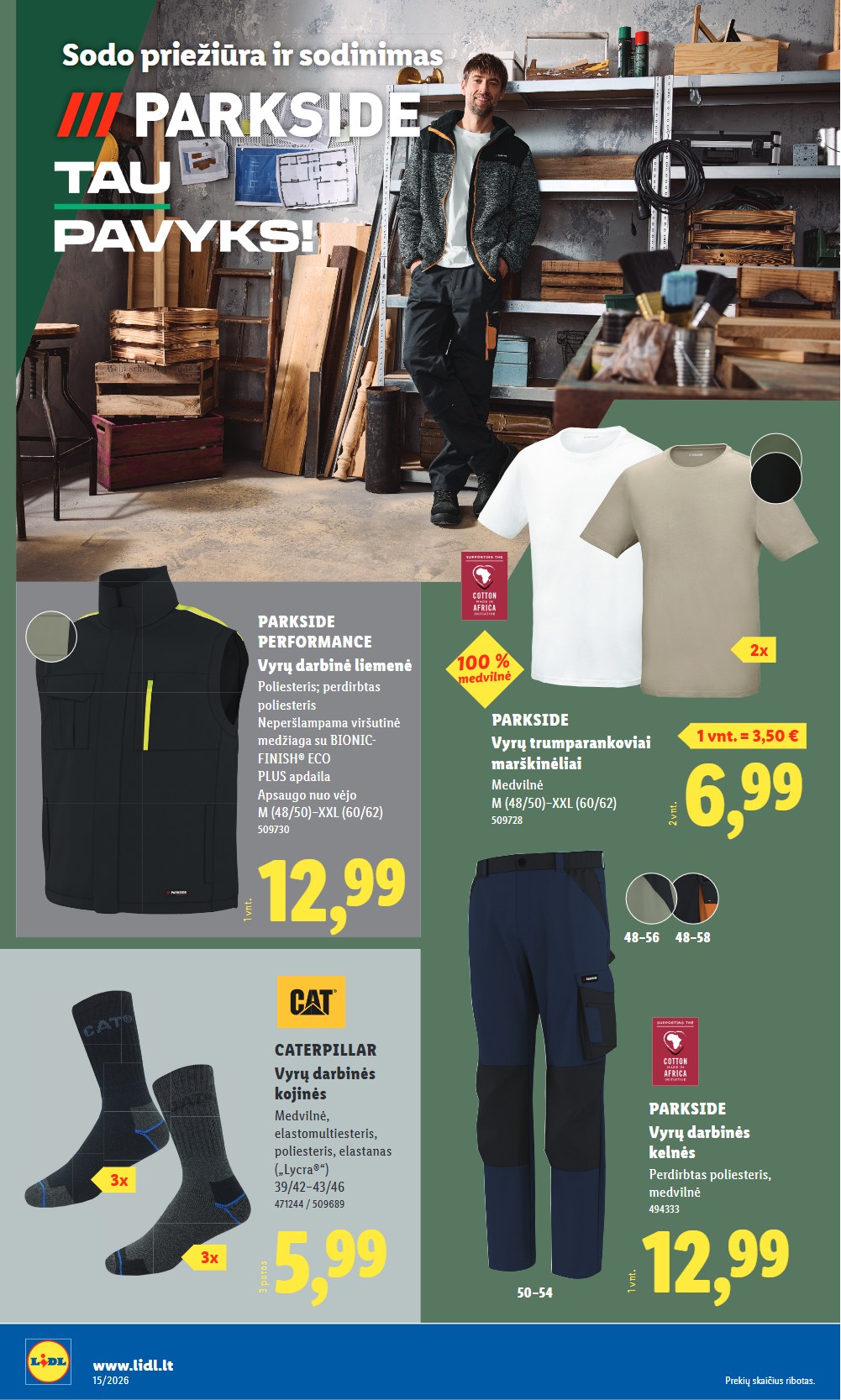 Lidl akcijų leidinys ne maisto nuo pirmadienio - balandžio 6 – page 8