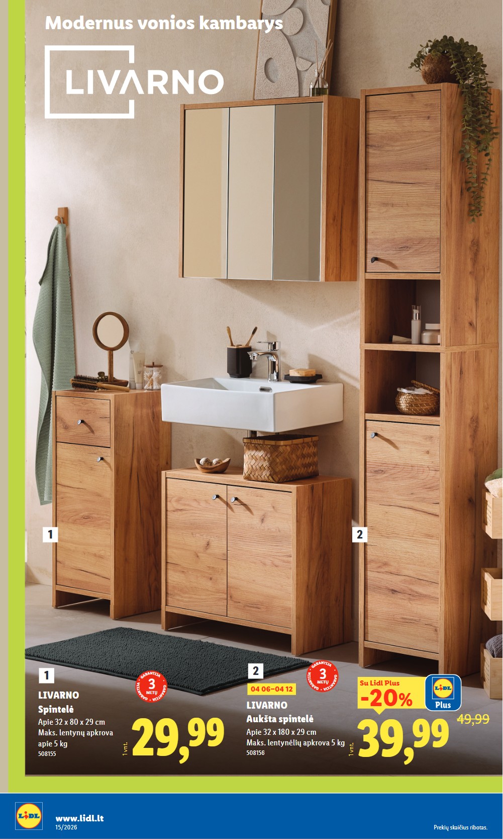 Lidl akcijų leidinys ne maisto nuo pirmadienio - balandžio 6 – page 10