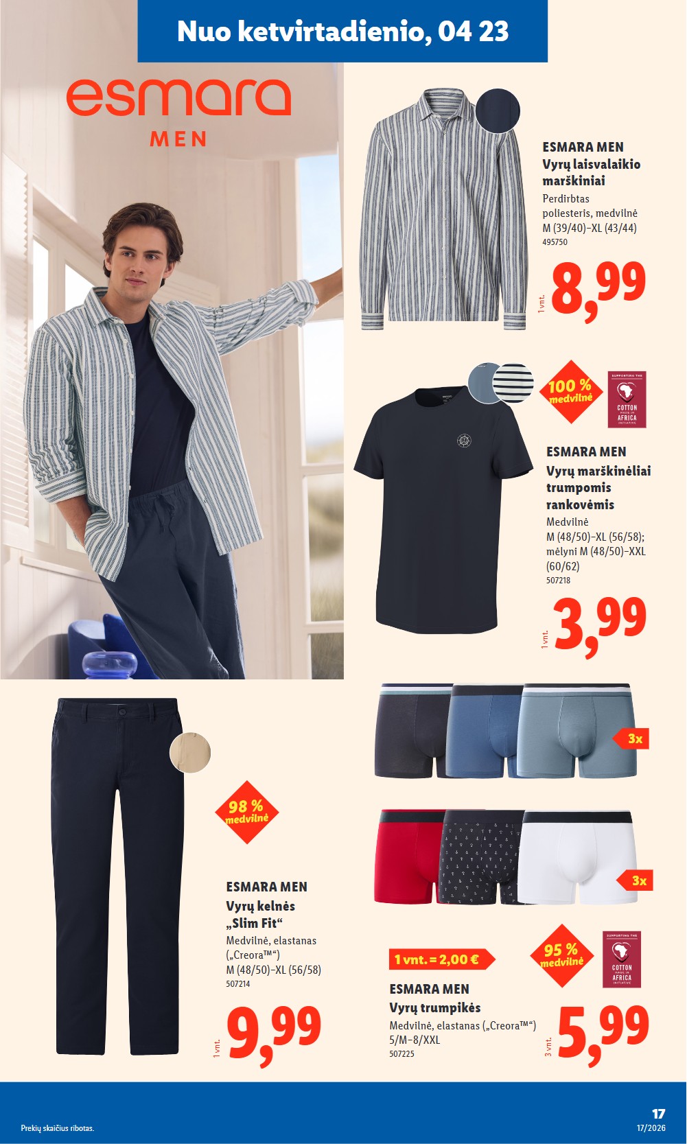 Lidl akcijų leidinys ne maisto nuo pirmadienio - balandžio 20 – page 17