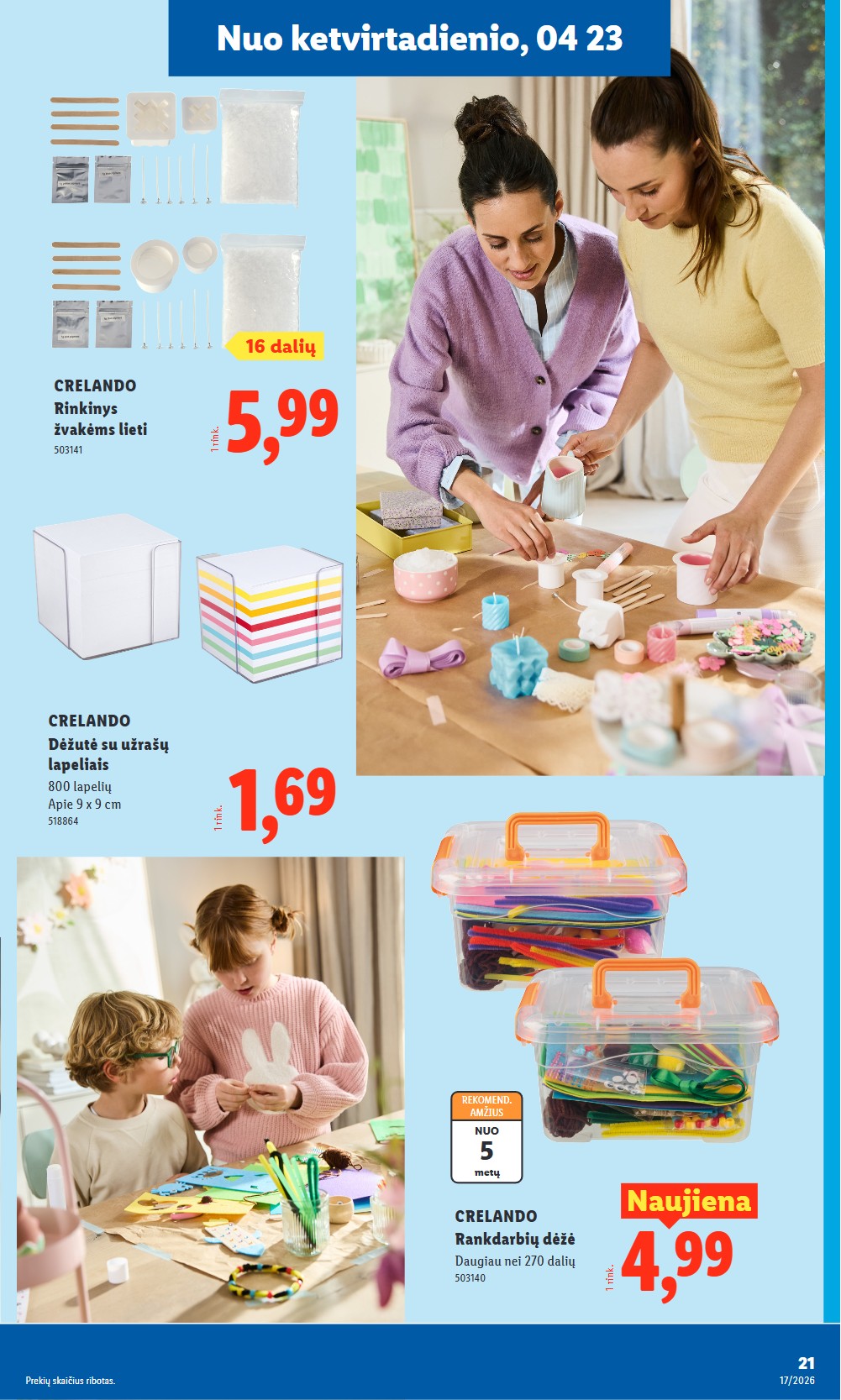 Lidl akcijų leidinys ne maisto nuo pirmadienio - balandžio 20 – page 21