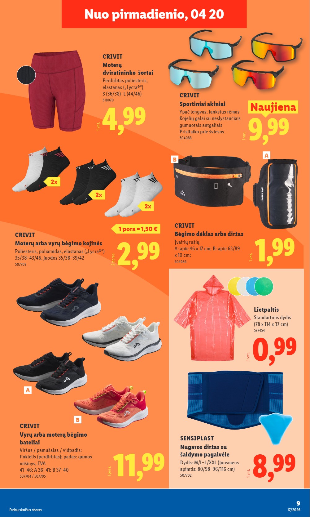 Lidl akcijų leidinys ne maisto nuo pirmadienio - balandžio 20 – page 9