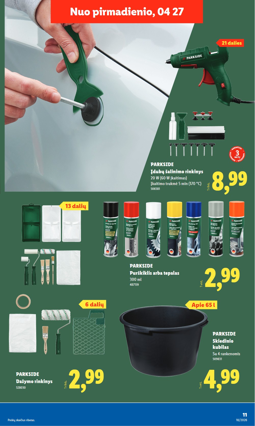 Lidl akcijų leidinys ne maisto - balandžio 27 – page 11