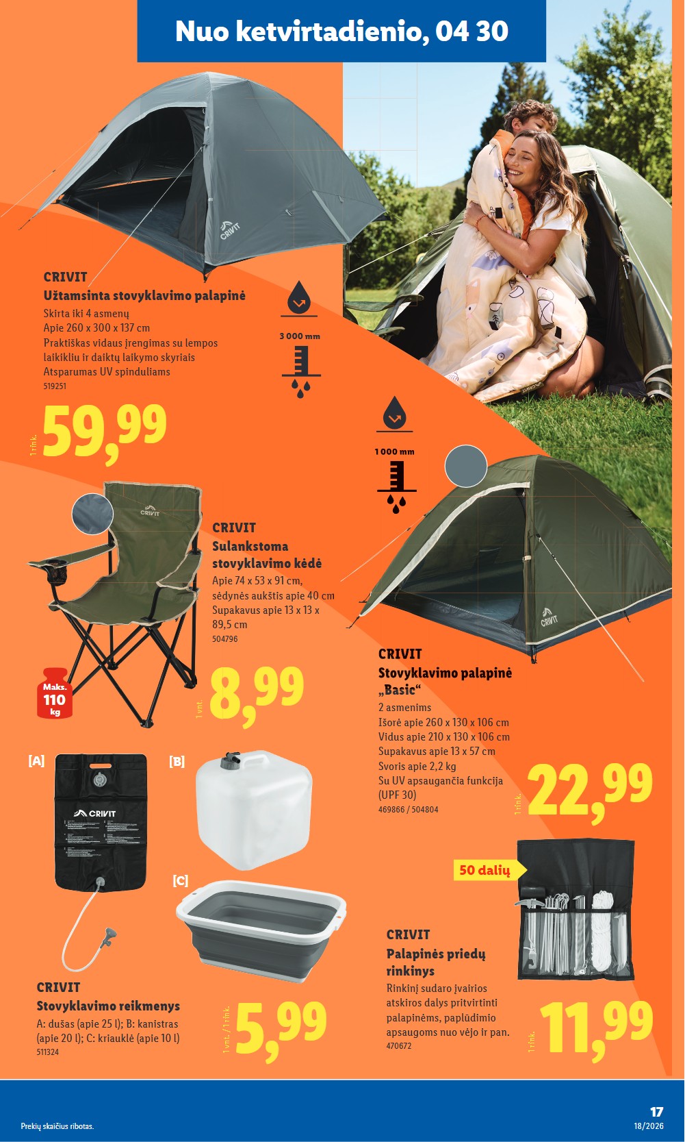 Lidl akcijų leidinys ne maisto - balandžio 27 – page 17