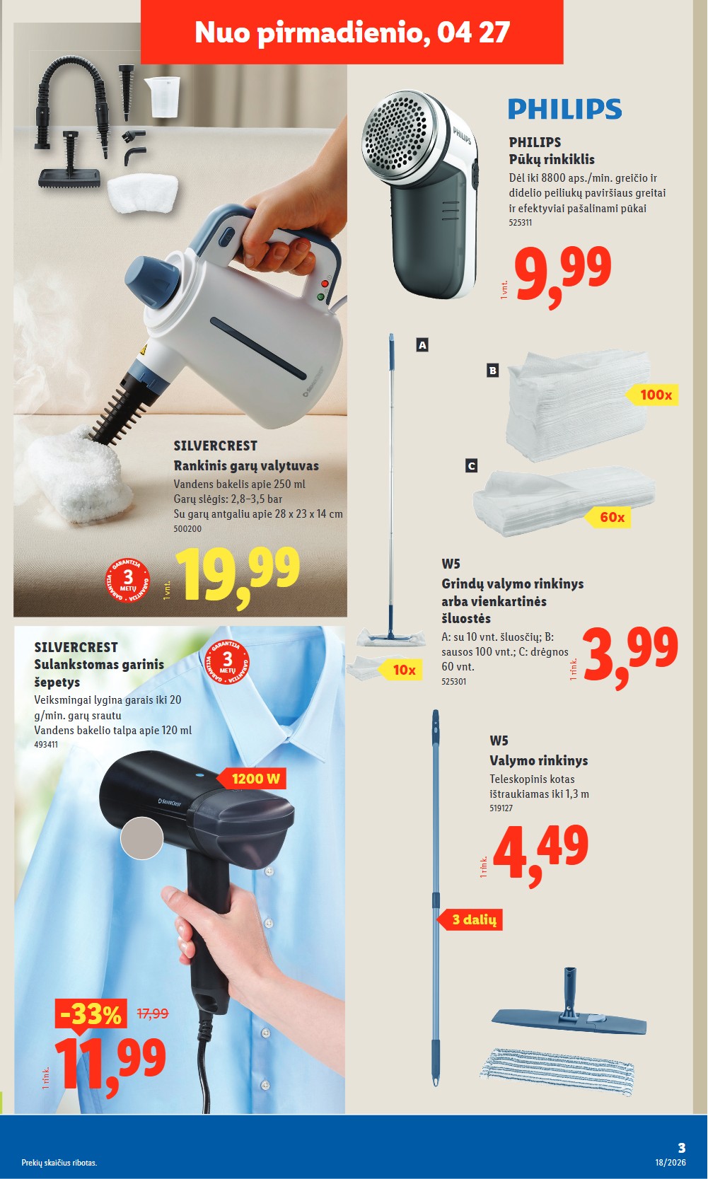 Lidl akcijų leidinys ne maisto - balandžio 27 – page 3