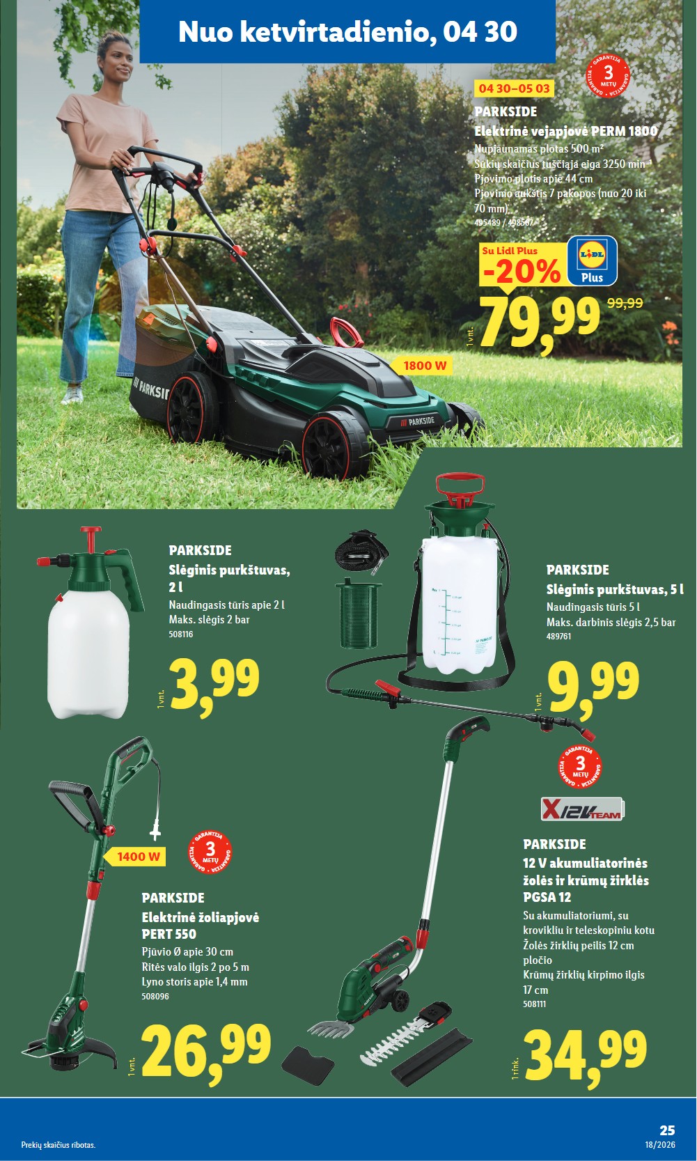 Lidl akcijų leidinys ne maisto - balandžio 27 – page 25
