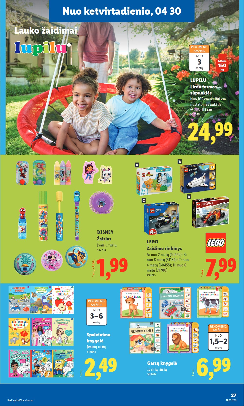 Lidl akcijų leidinys ne maisto - balandžio 27 – page 27