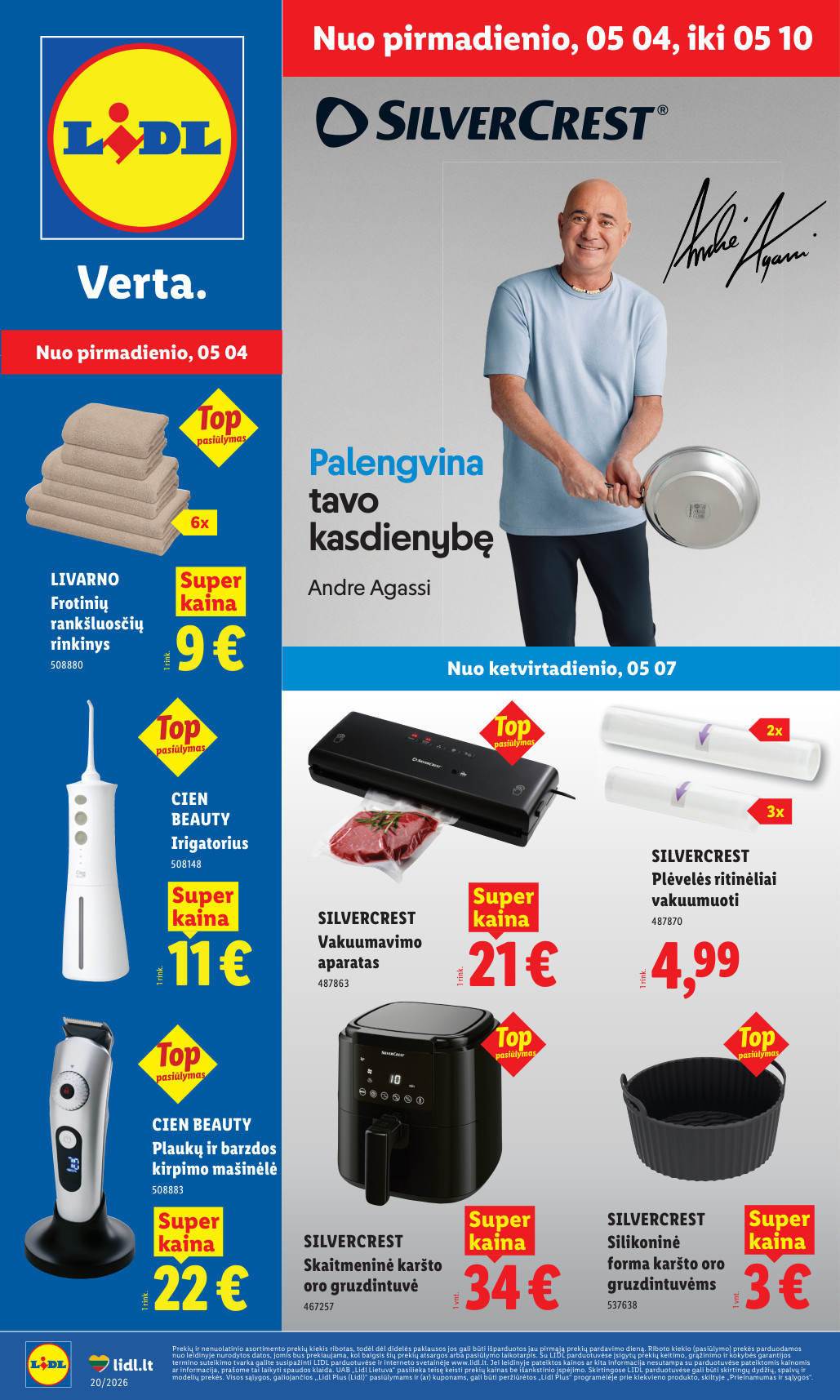 Lidl akcijų leidinys ne maisto - gegužės 4 – page 1