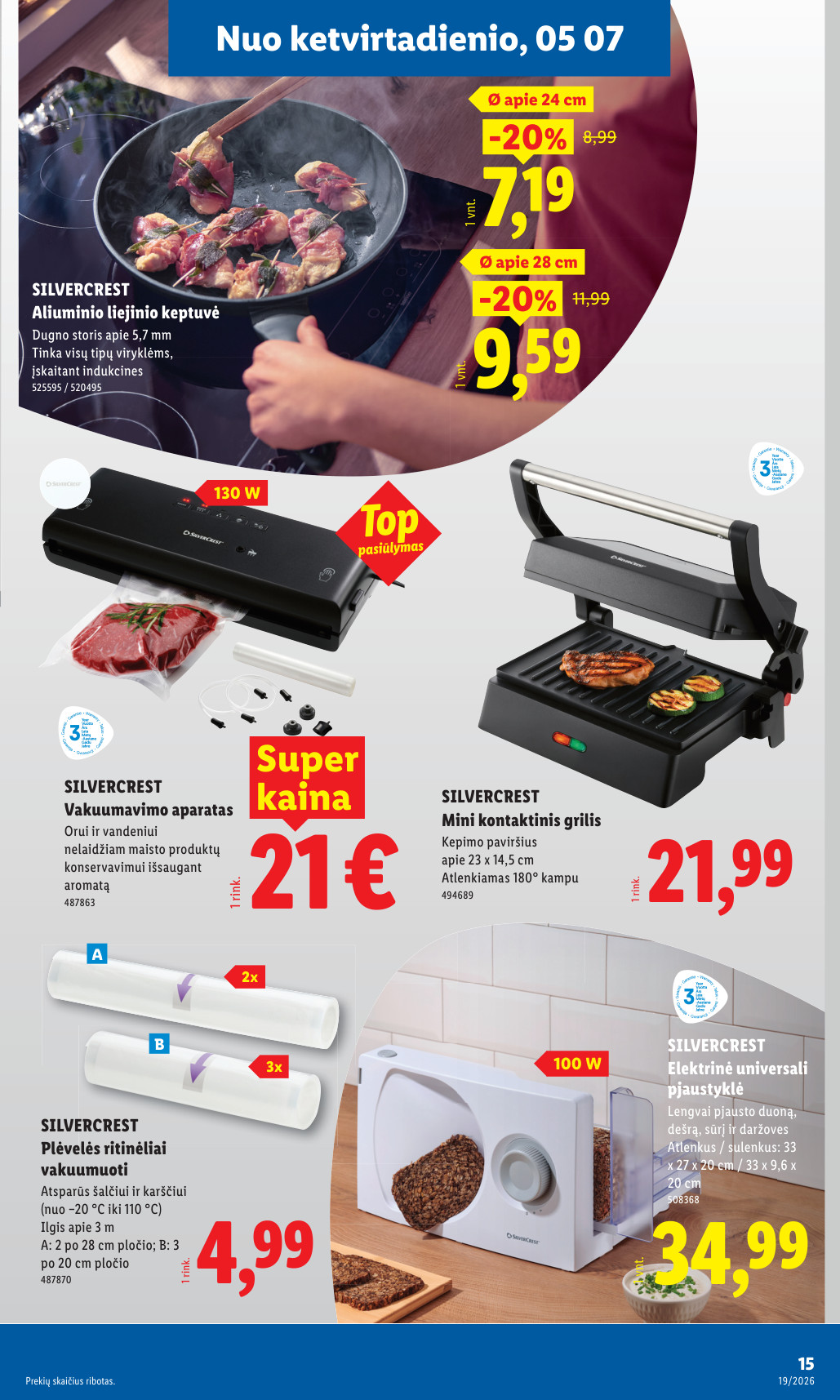 Lidl akcijų leidinys ne maisto - gegužės 4 – page 15