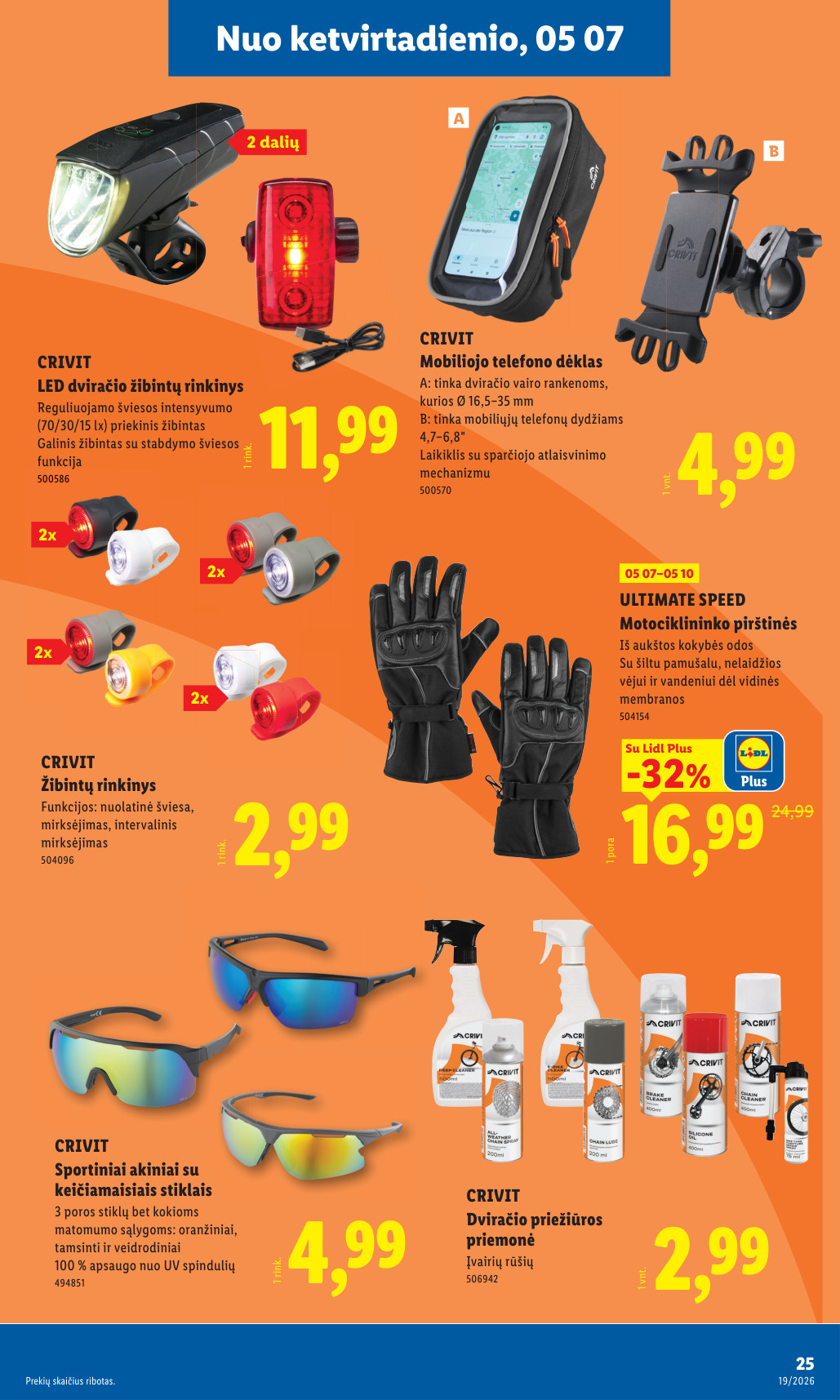 Lidl akcijų leidinys ne maisto - gegužės 4 – page 25