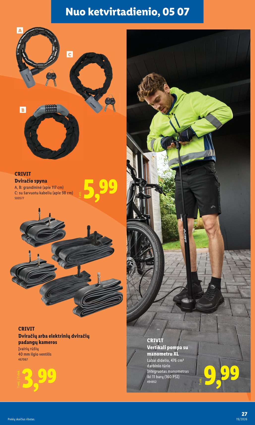 Lidl akcijų leidinys ne maisto - gegužės 4 – page 27