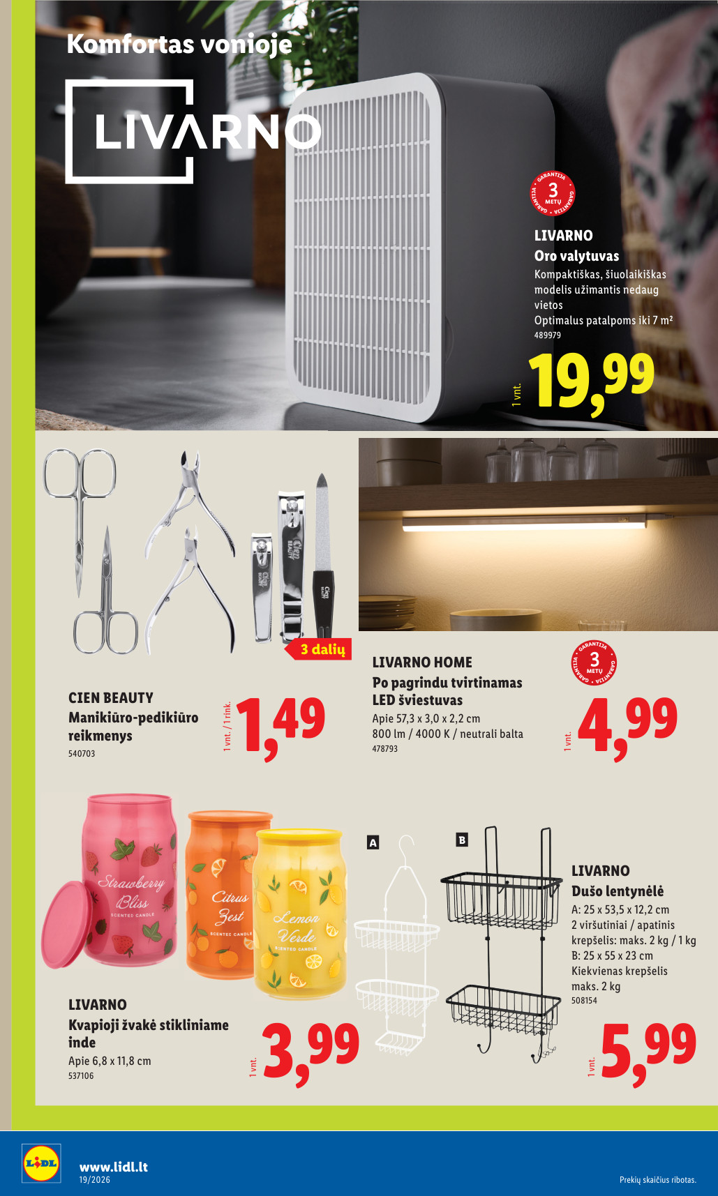 Lidl akcijų leidinys ne maisto - gegužės 4 – page 6