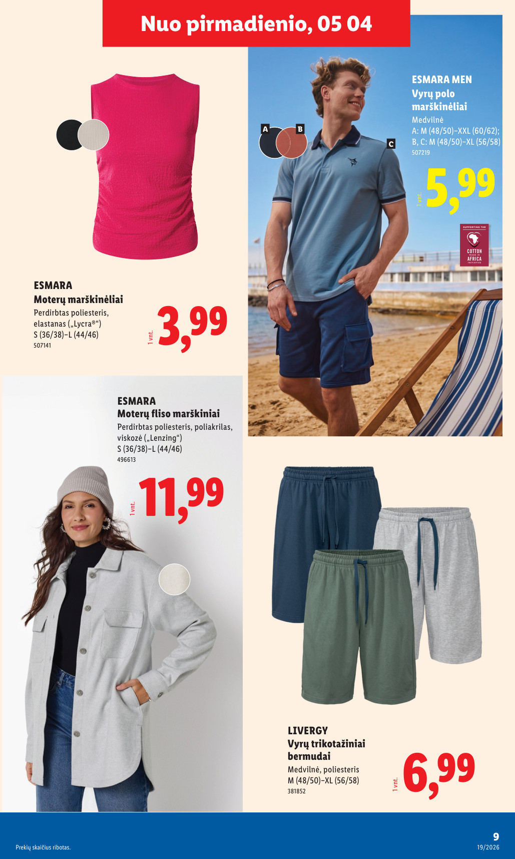 Lidl akcijų leidinys ne maisto - gegužės 4 – page 9