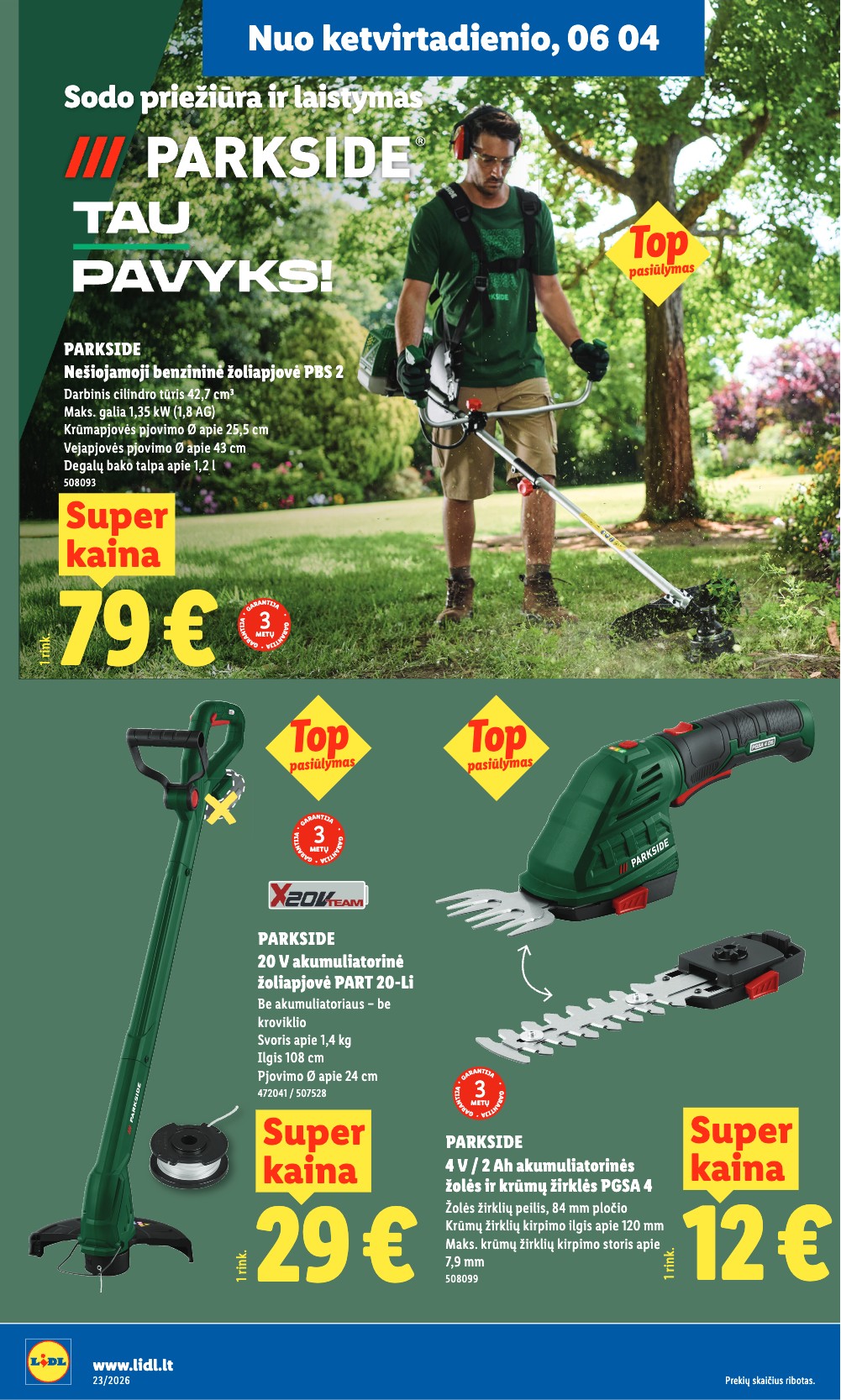 Lidl akcijų leidinys ne maisto - Birželio 1 – page 16