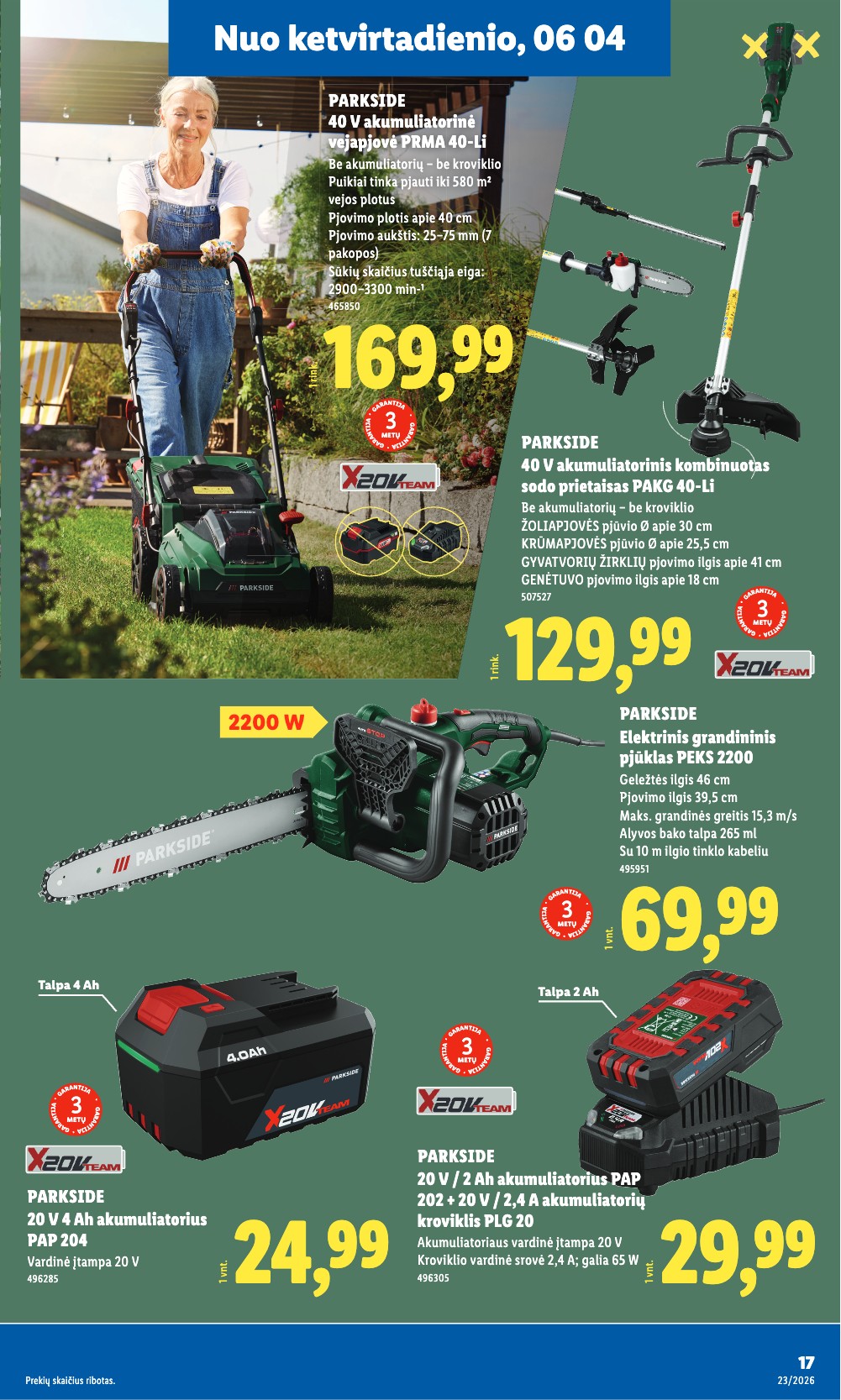 Lidl akcijų leidinys ne maisto - Birželio 1 – page 17