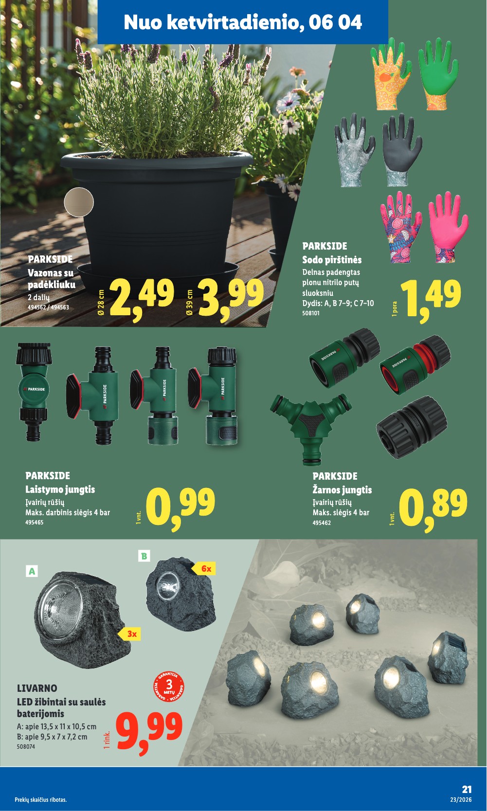 Lidl akcijų leidinys ne maisto - Birželio 1 – page 21