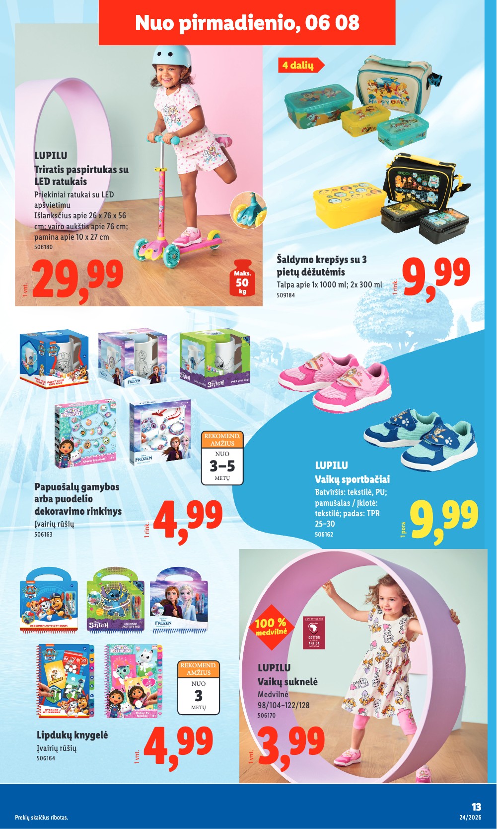Lidl akcijų leidinys ne maisto - Birželio 8 – page 13