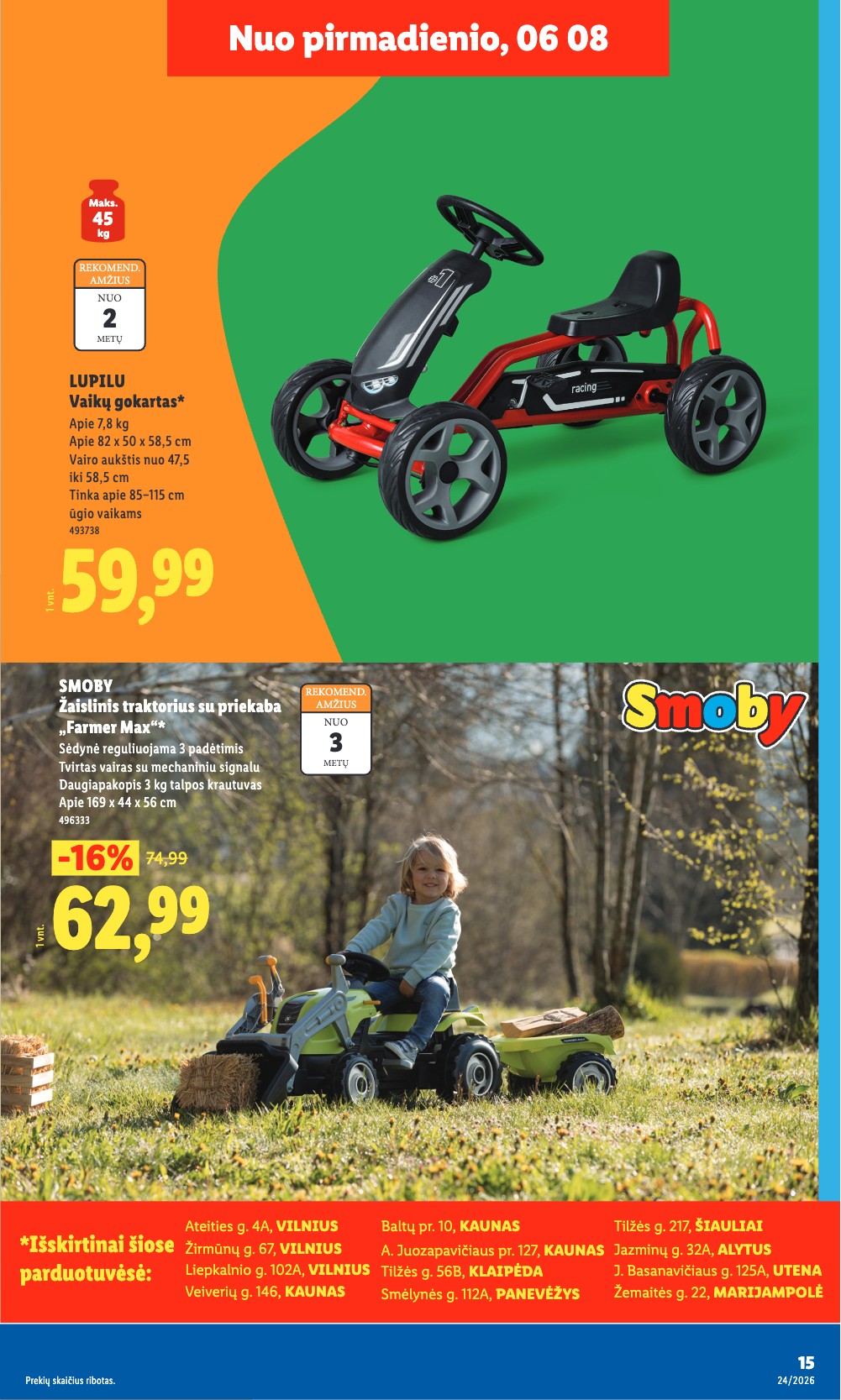 Lidl akcijų leidinys ne maisto - Birželio 8 – page 15