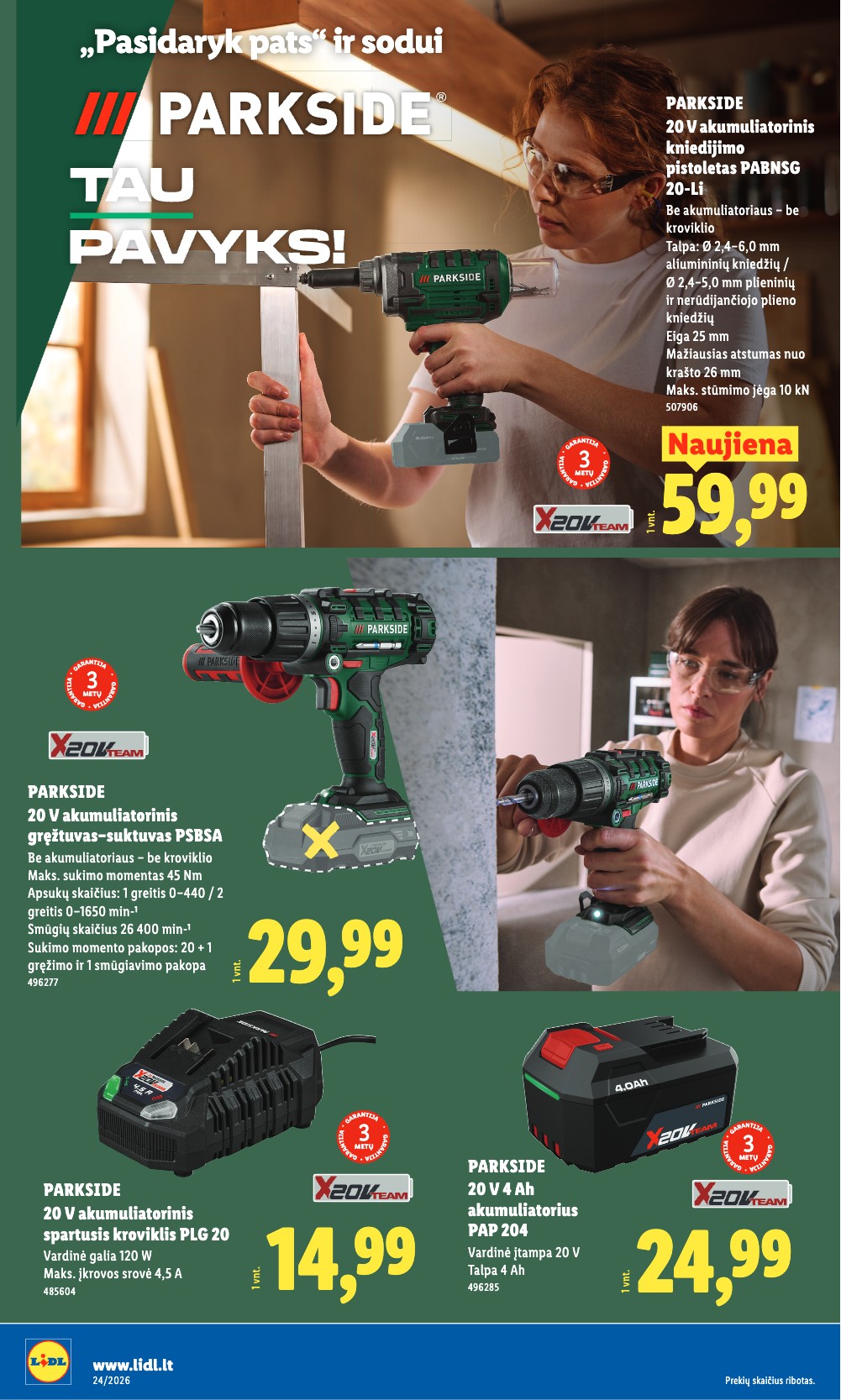 Lidl akcijų leidinys ne maisto - Birželio 8 – page 20