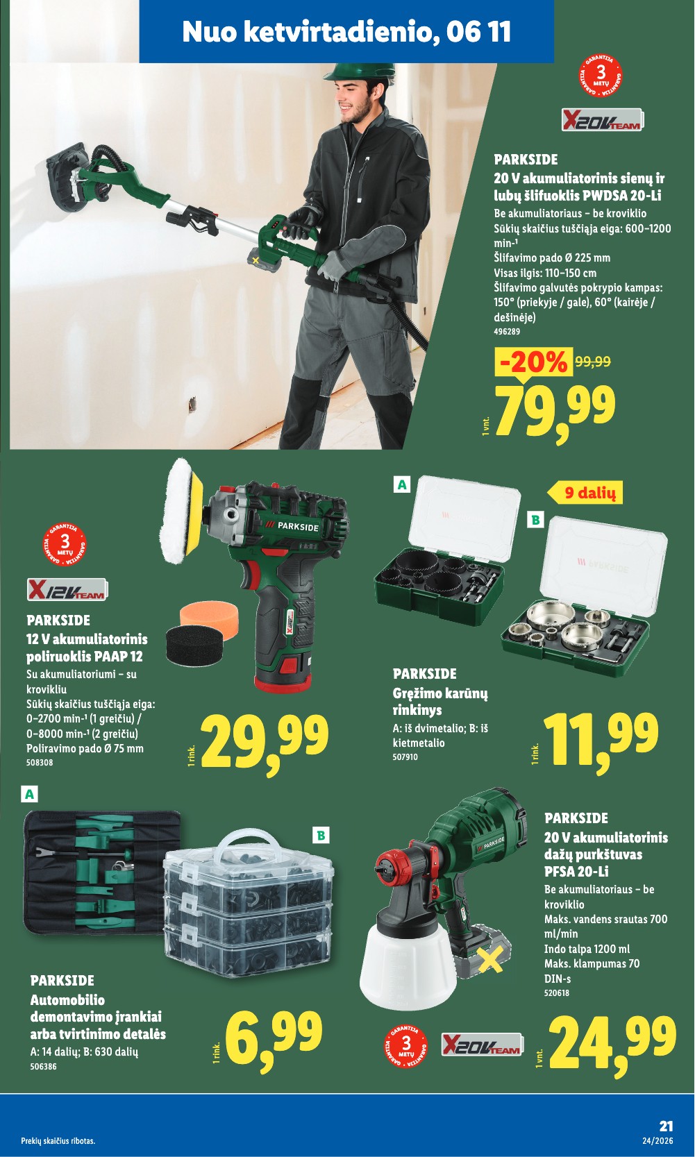 Lidl akcijų leidinys ne maisto - Birželio 8 – page 21