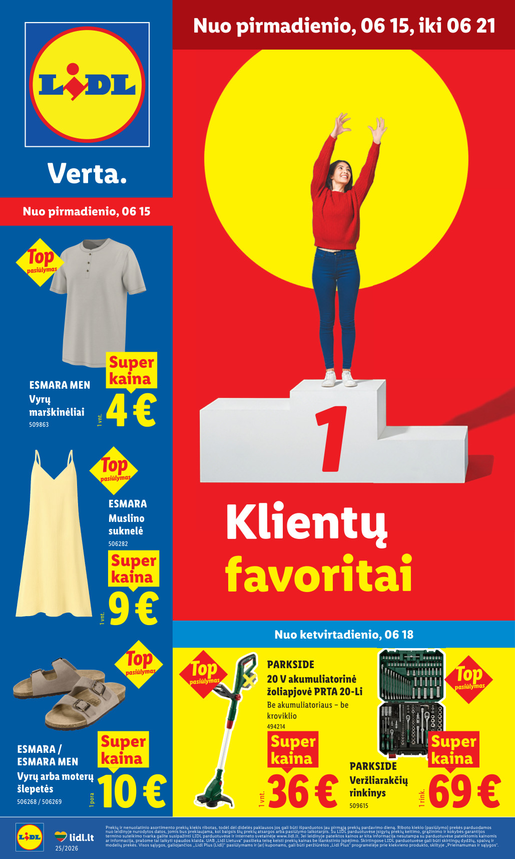 Lidl akcijų leidinys ne maisto - Birželio 15 – page 1