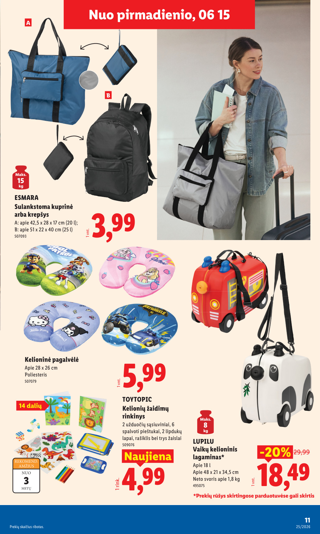 Lidl akcijų leidinys ne maisto - Birželio 15 – page 11