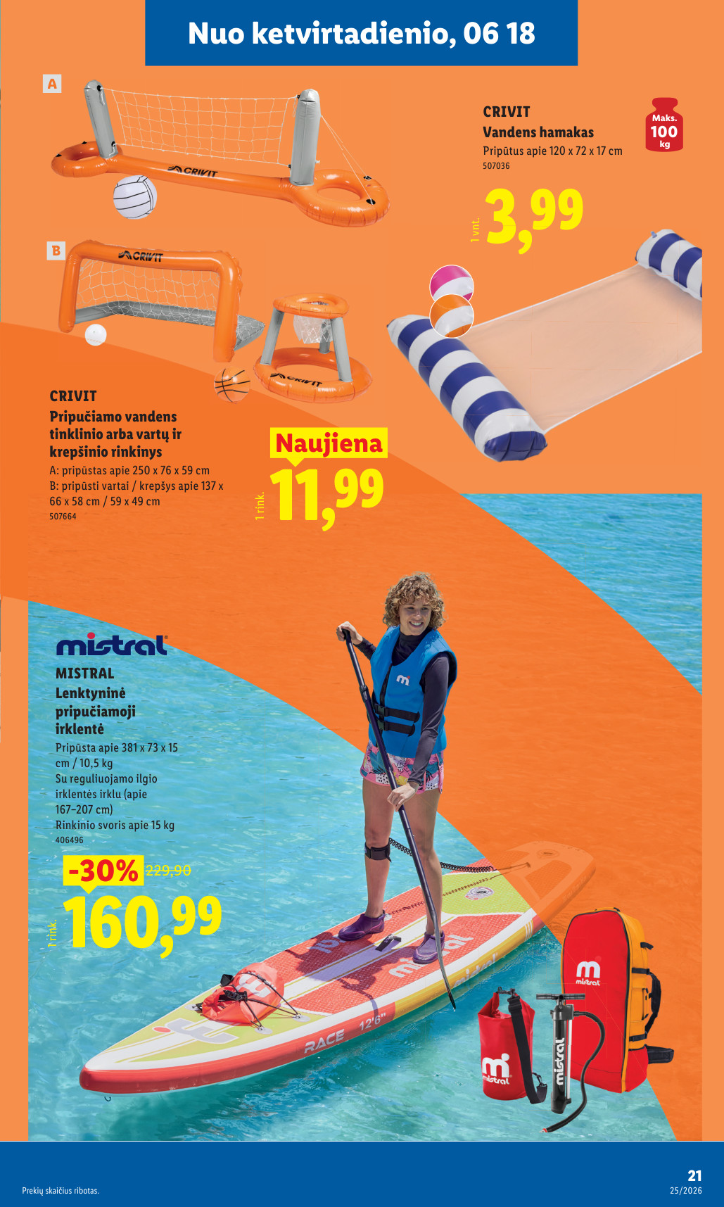 Lidl akcijų leidinys ne maisto - Birželio 15 – page 21