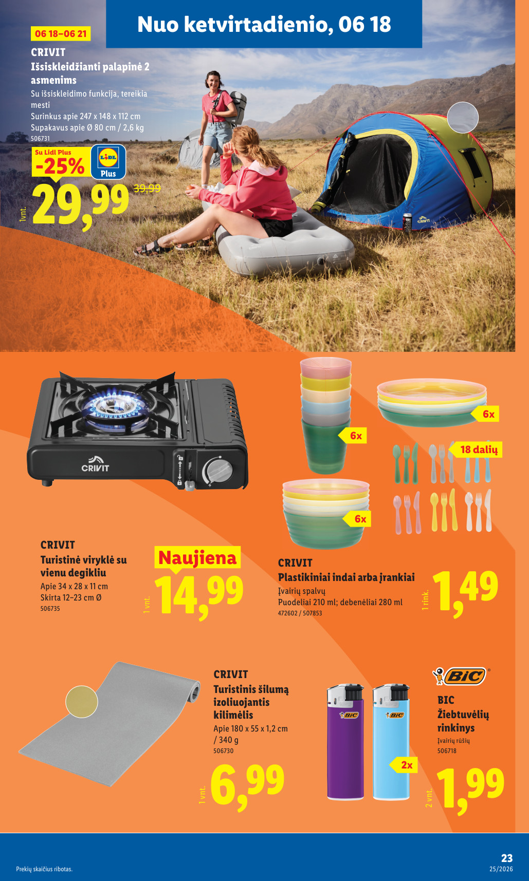 Lidl akcijų leidinys ne maisto - Birželio 15 – page 23