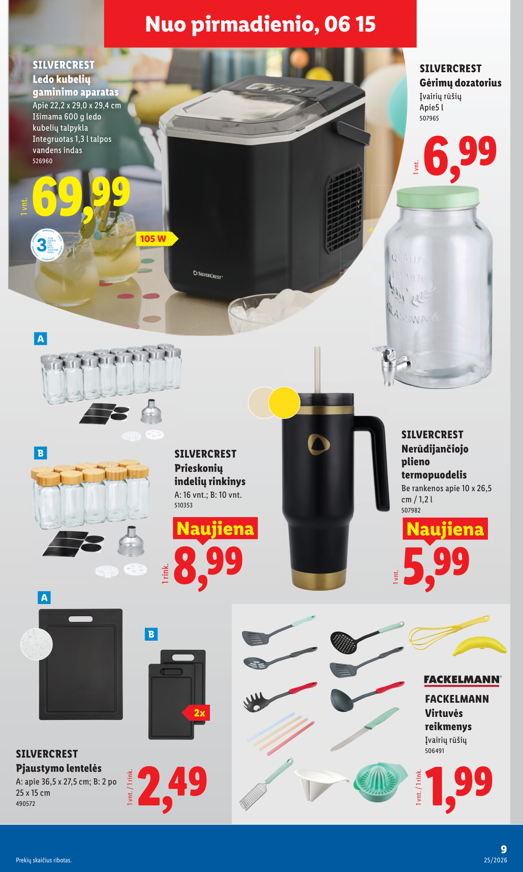 Lidl akcijų leidinys ne maisto - Birželio 15 – page 9