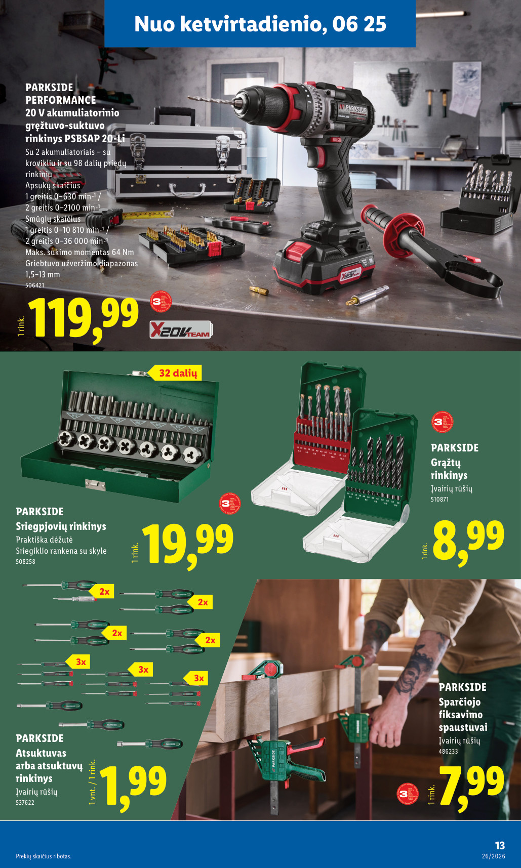 Lidl akcijų leidinys ne maisto - Birželio 22 – page 13