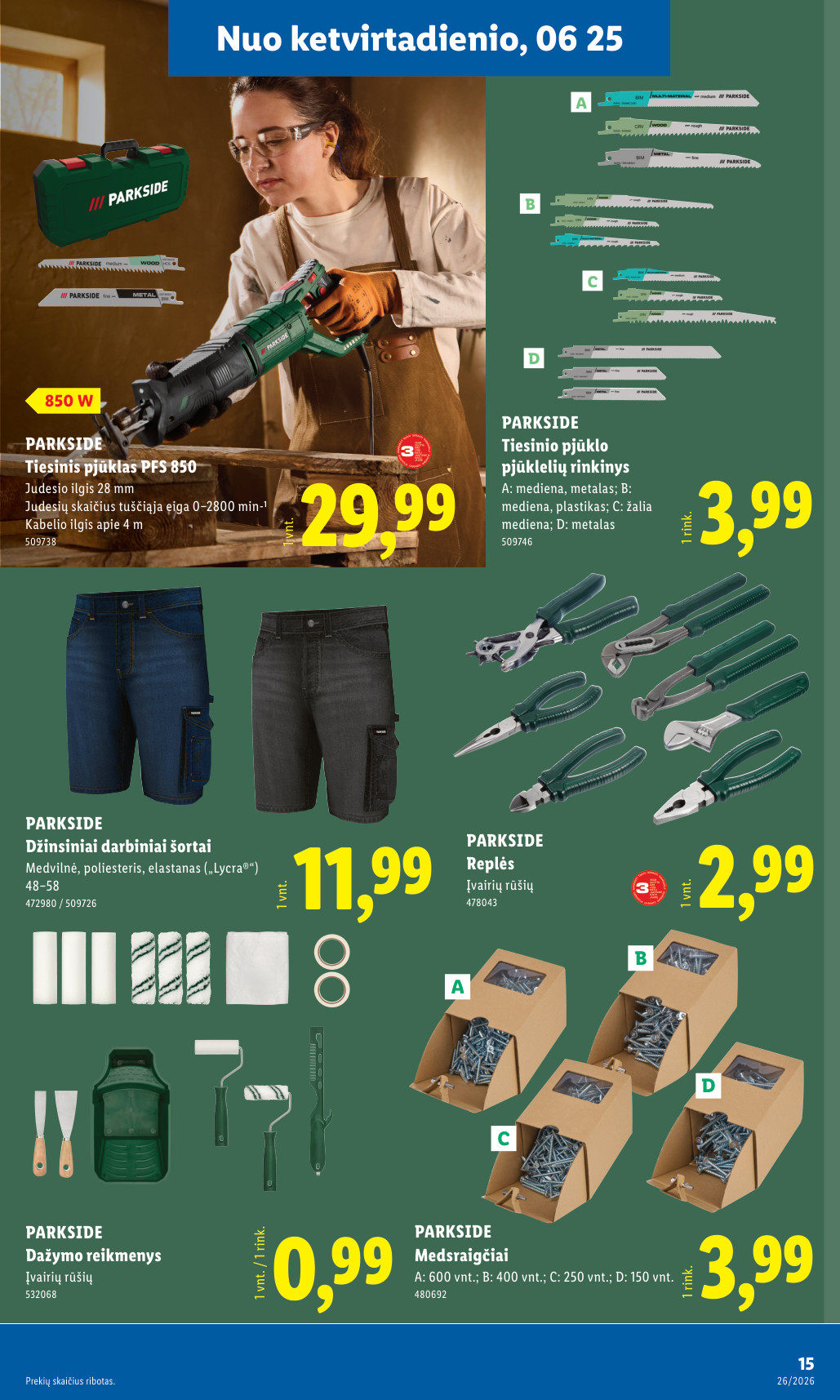 Lidl akcijų leidinys ne maisto - Birželio 22 – page 15