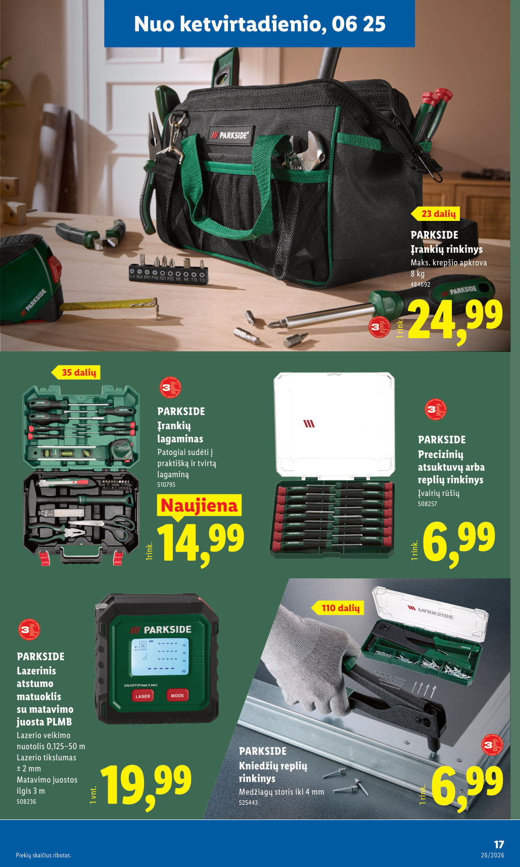 Lidl akcijų leidinys ne maisto - Birželio 22 – page 17