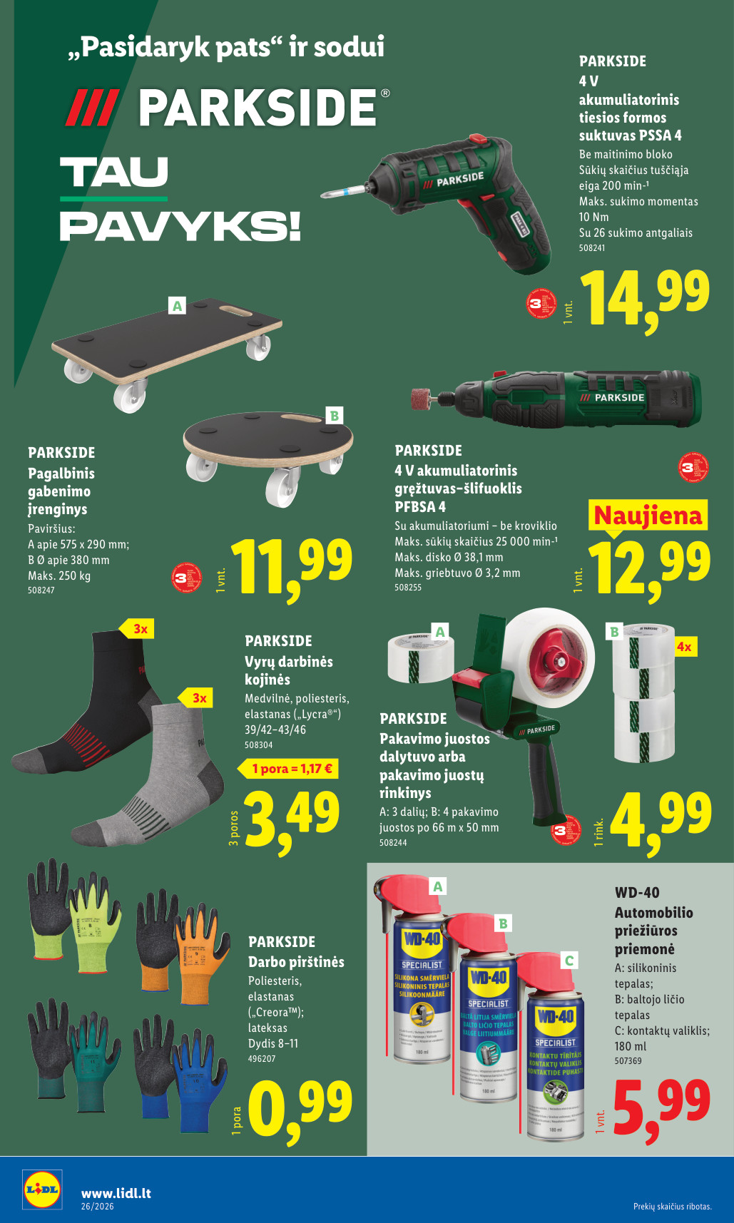 Lidl akcijų leidinys ne maisto - Birželio 22 – page 18