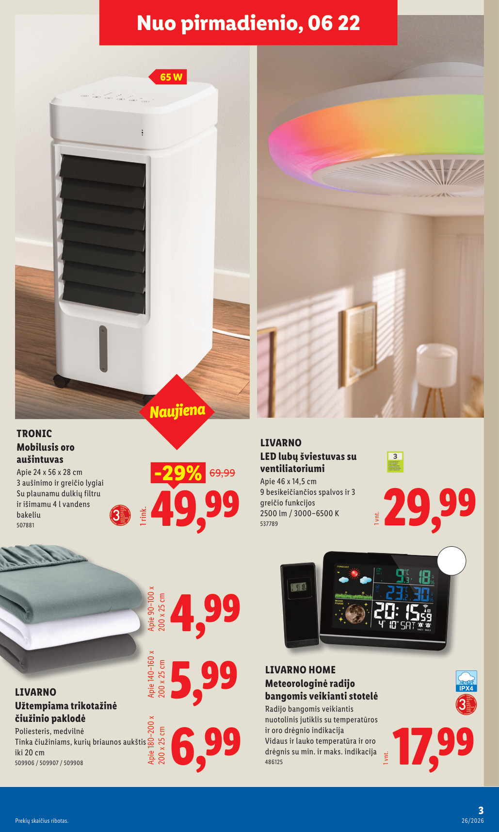 Lidl akcijų leidinys ne maisto - Birželio 22 – page 3