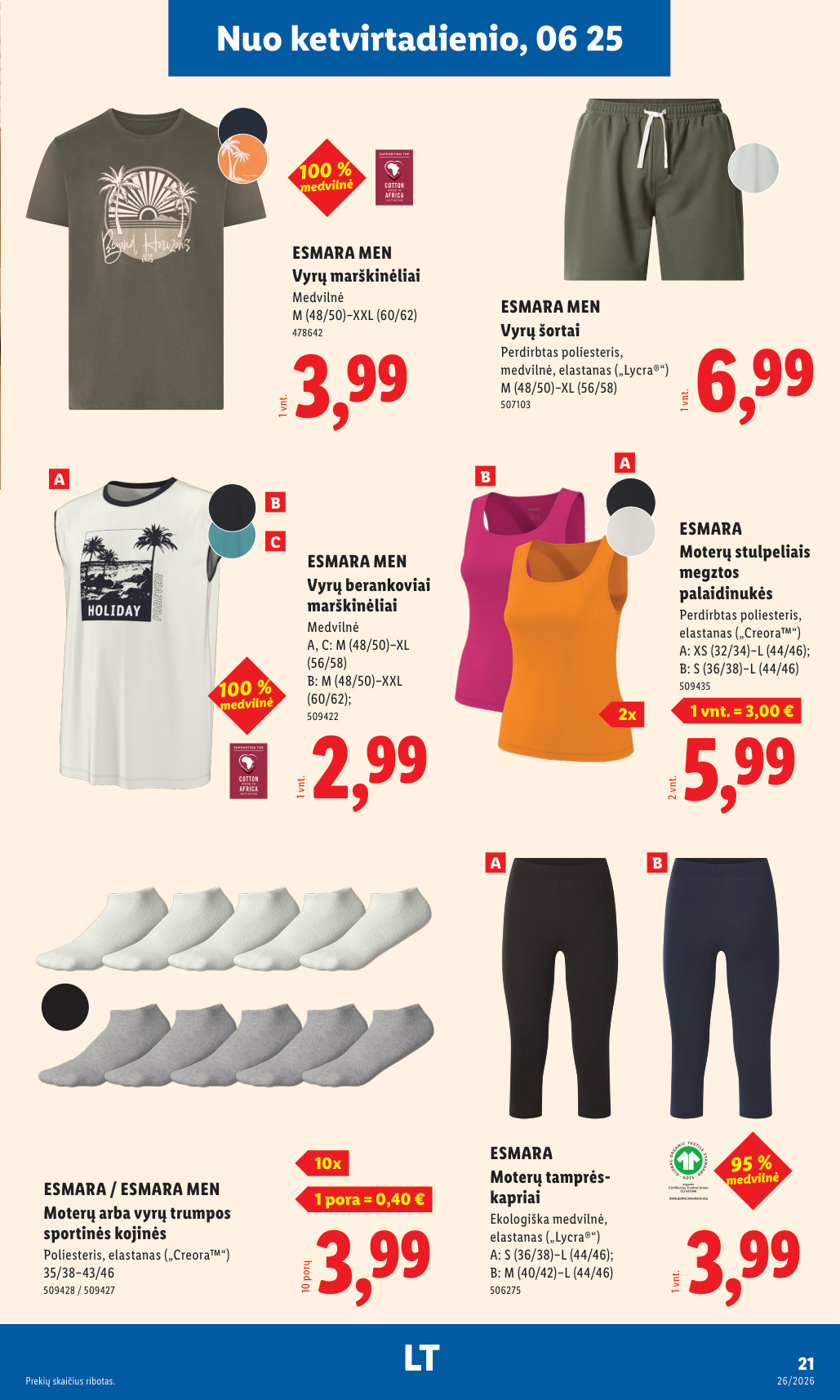 Lidl akcijų leidinys ne maisto - Birželio 22 – page 21