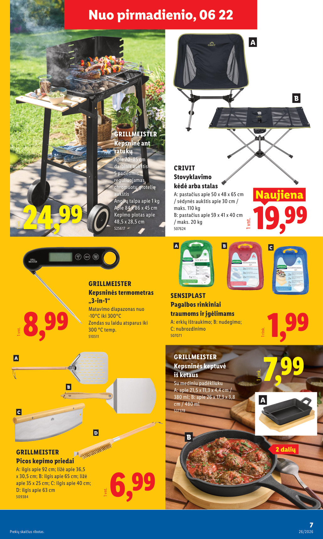 Lidl akcijų leidinys ne maisto - Birželio 22 – page 7