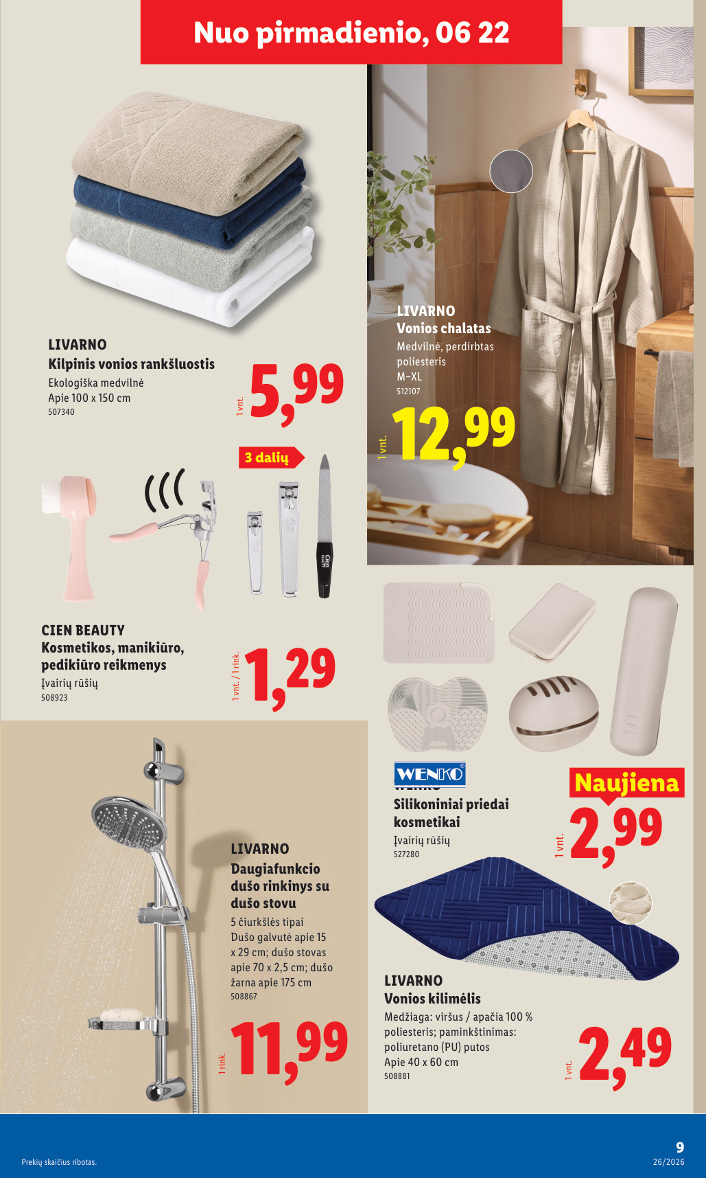 Lidl akcijų leidinys ne maisto - Birželio 22 – page 9