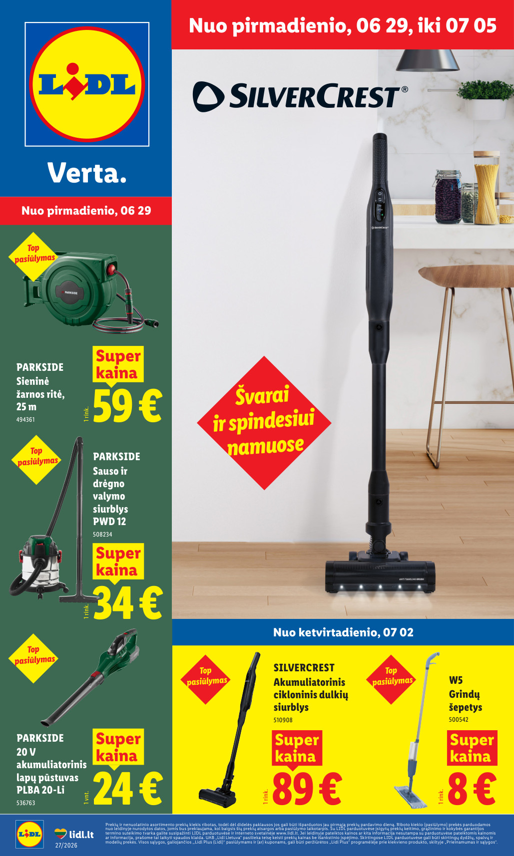 Lidl akcijų leidinys ne maisto - Birželio 29 – page 1