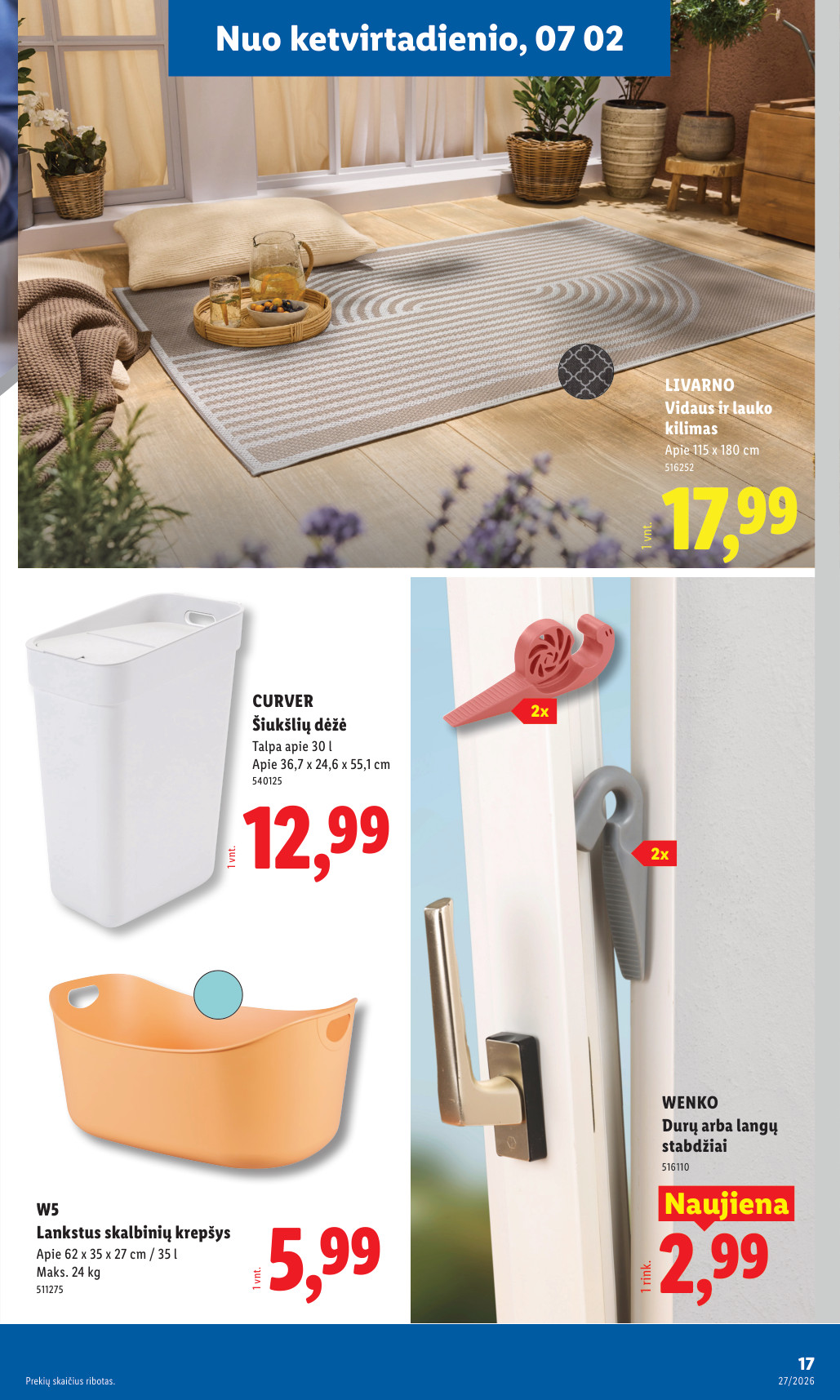 Lidl akcijų leidinys ne maisto - Birželio 29 – page 17