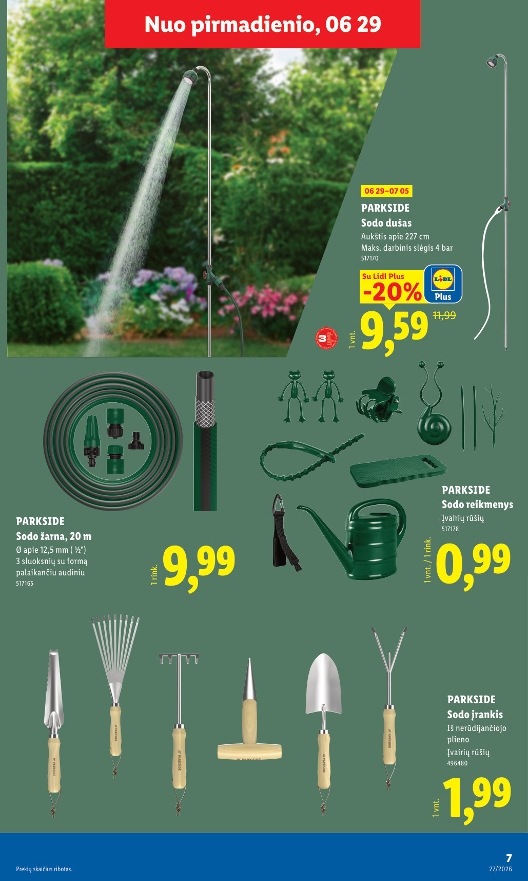 Lidl akcijų leidinys ne maisto - Birželio 29 – page 7