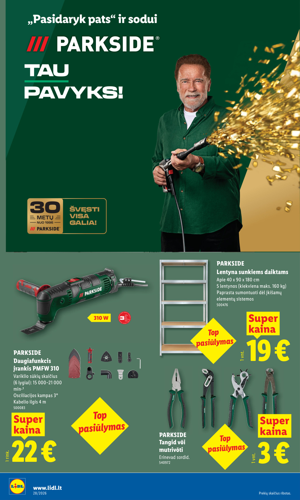 Lidl akcijų leidinys ne maisto - Liepos 6 – page 12