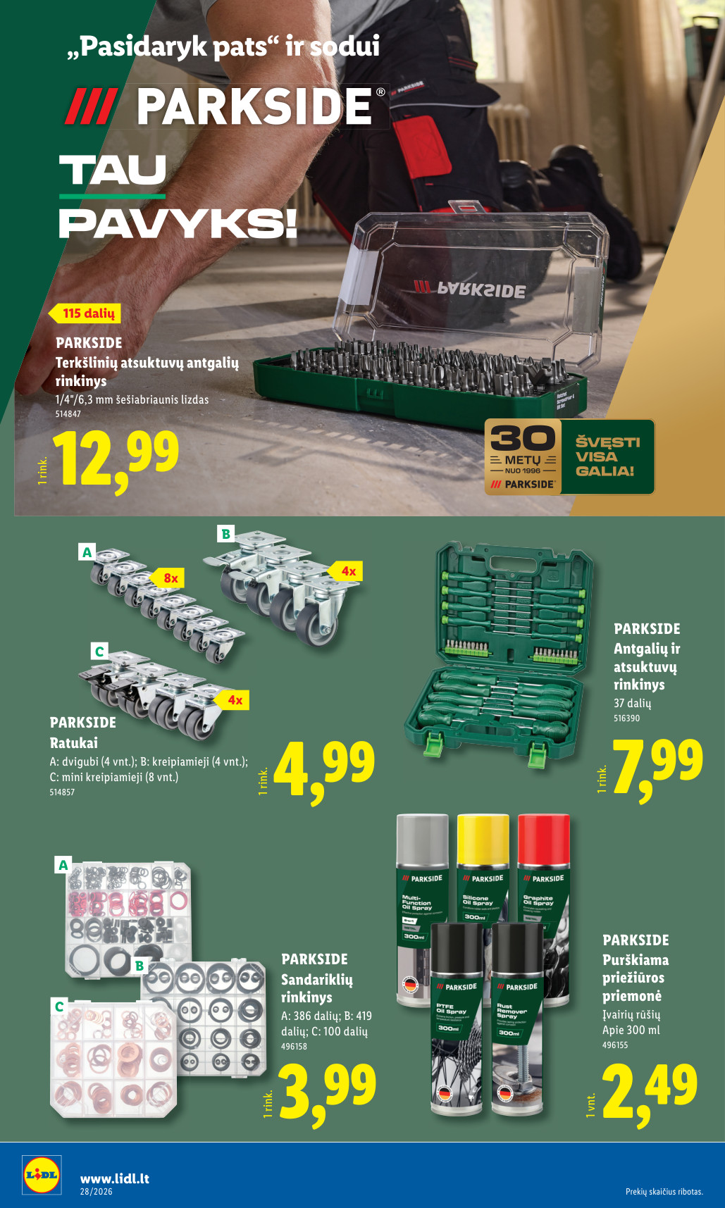 Lidl akcijų leidinys ne maisto - Liepos 6 – page 14