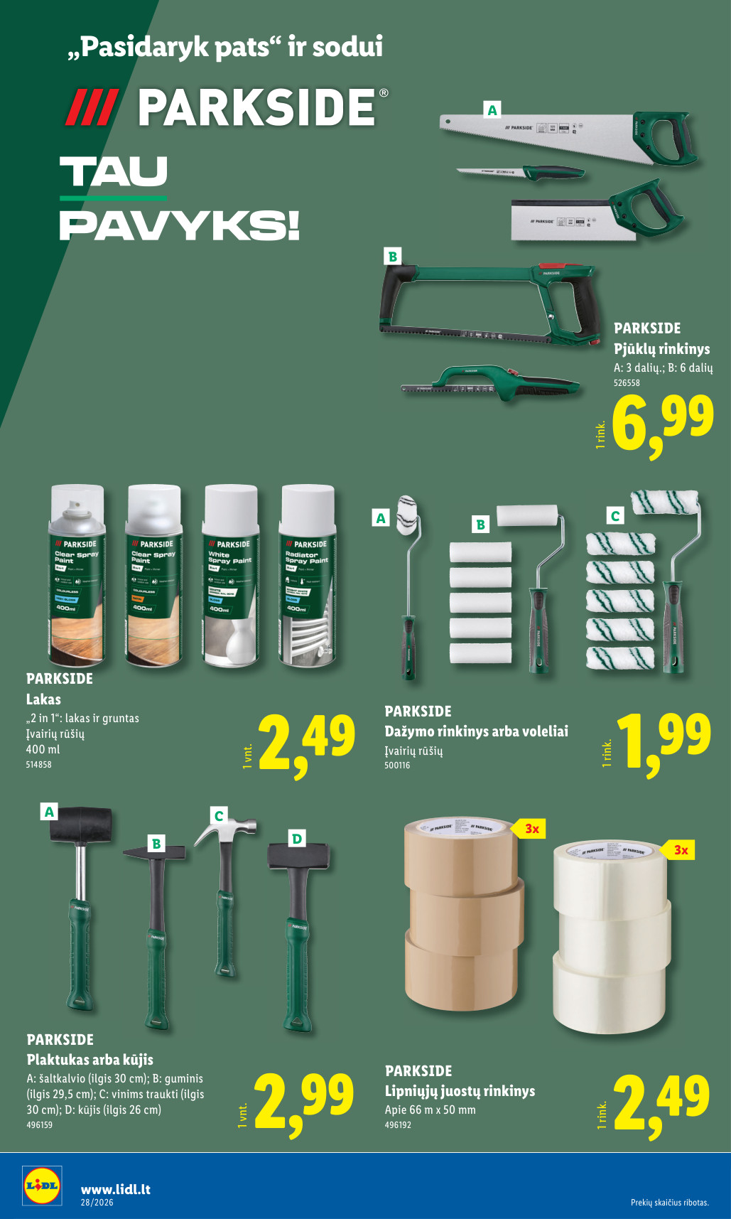 Lidl akcijų leidinys ne maisto - Liepos 6 – page 16