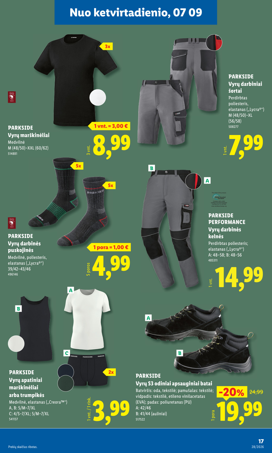 Lidl akcijų leidinys ne maisto - Liepos 6 – page 17