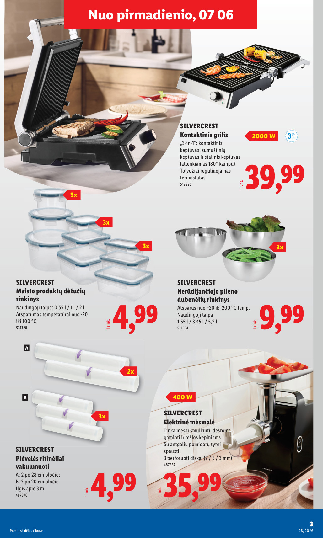 Lidl akcijų leidinys ne maisto - Liepos 6 – page 3