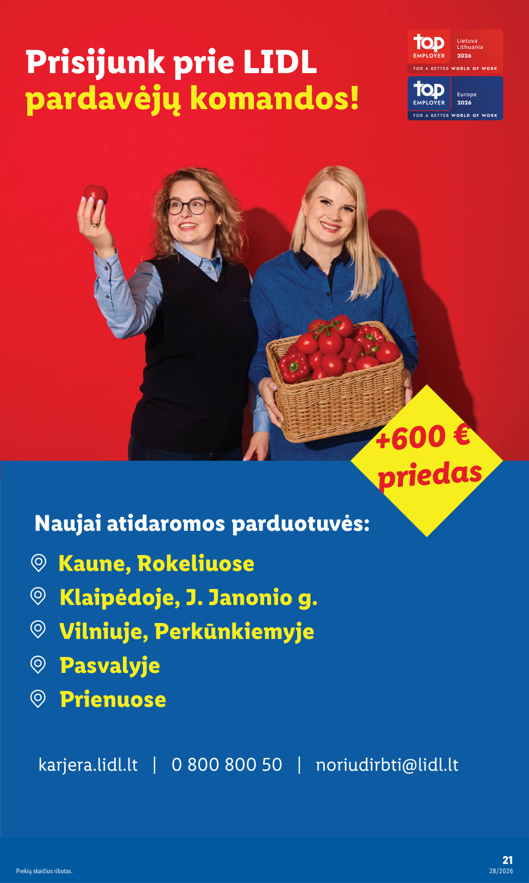 Lidl akcijų leidinys ne maisto - Liepos 6 – page 21