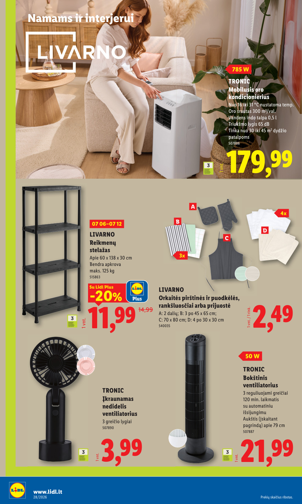 Lidl akcijų leidinys ne maisto - Liepos 6 – page 8