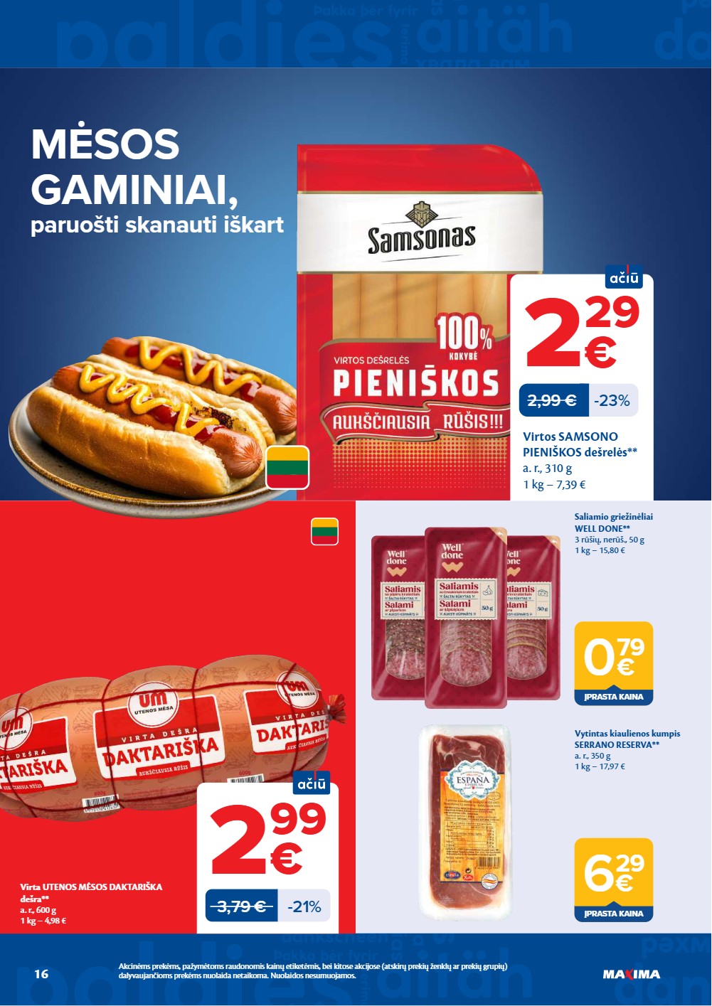 Maxima akcijų leidinys - balandžio 21 – page 16