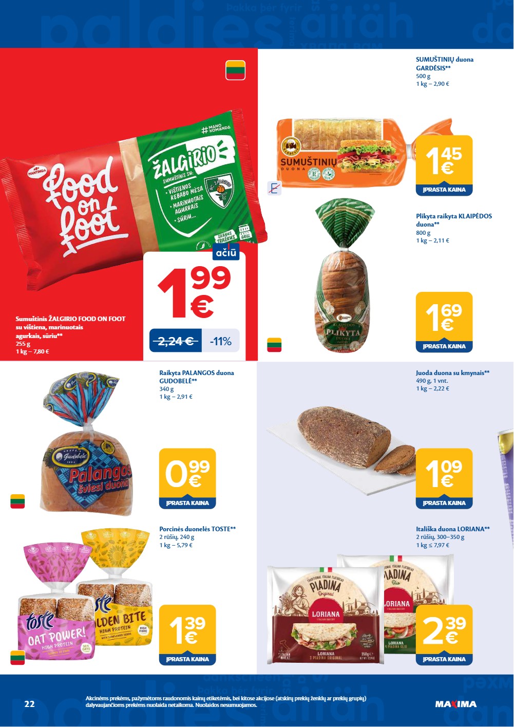 Maxima akcijų leidinys - balandžio 21 – page 22