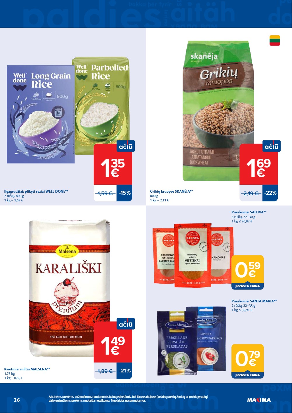 Maxima akcijų leidinys - balandžio 21 – page 26