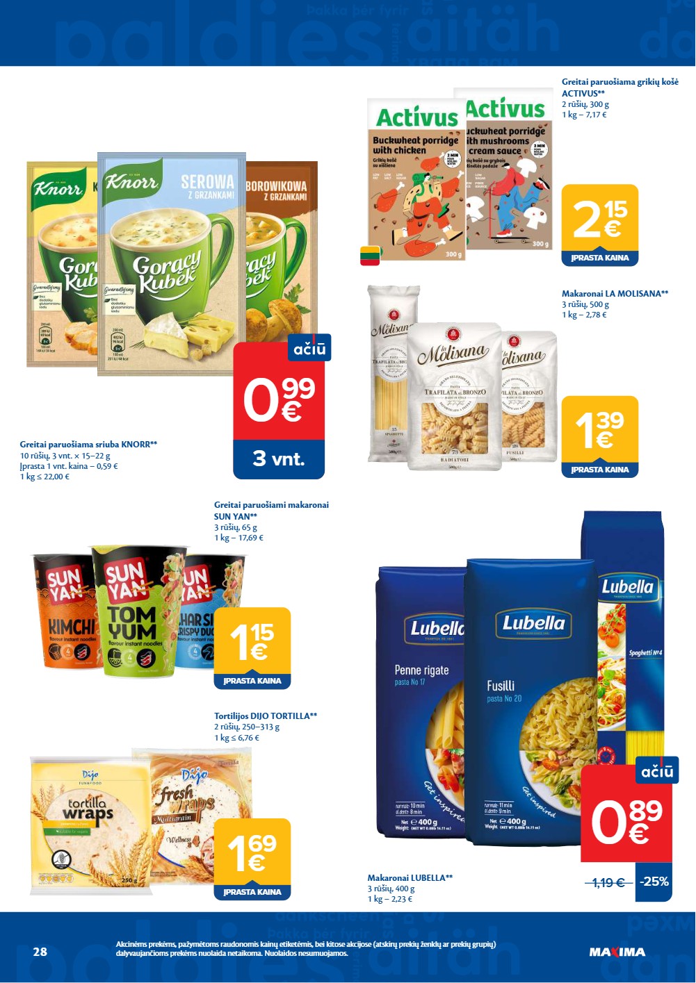 Maxima akcijų leidinys - balandžio 21 – page 28